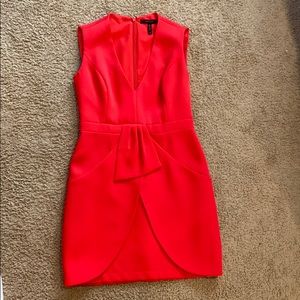 BCBG red cocktail dress